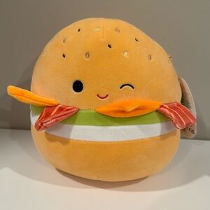 Squishmallow Geronimo Breakfast Sandwich 8”NWT